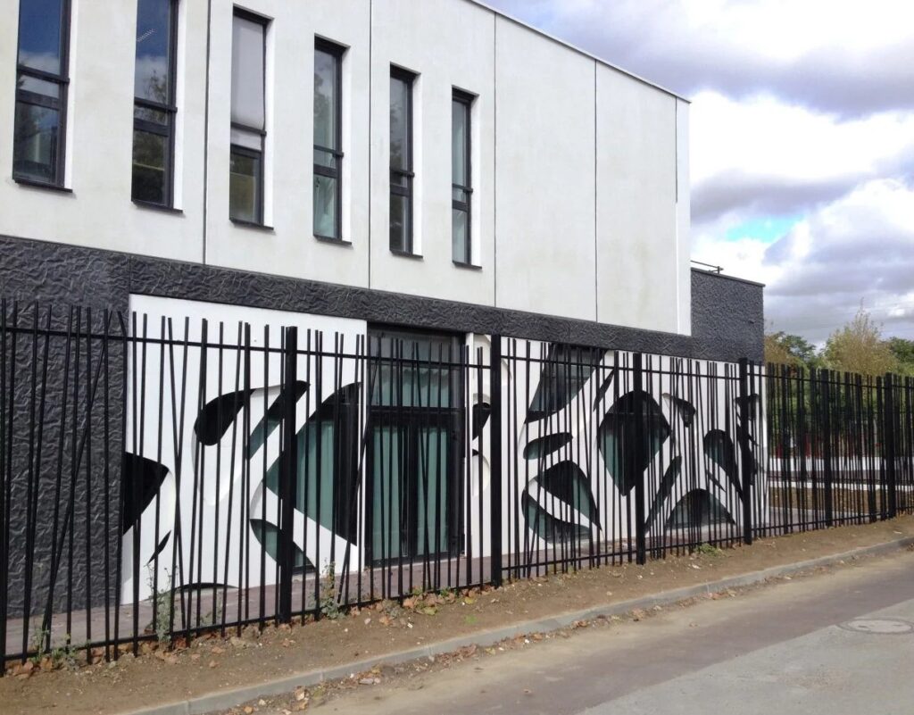 cloture barreaudee modul z eurofence