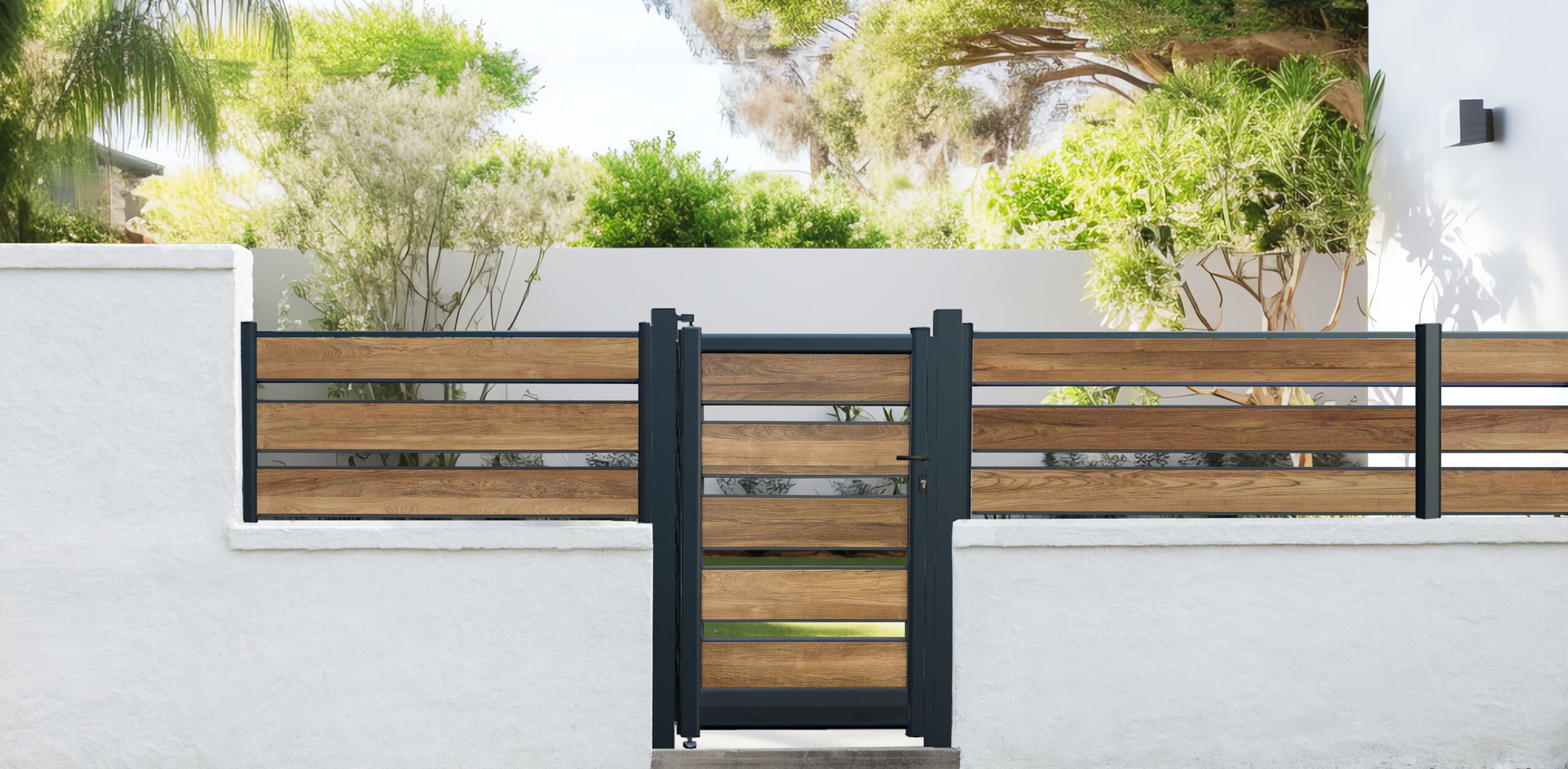 brise vue d'une maison