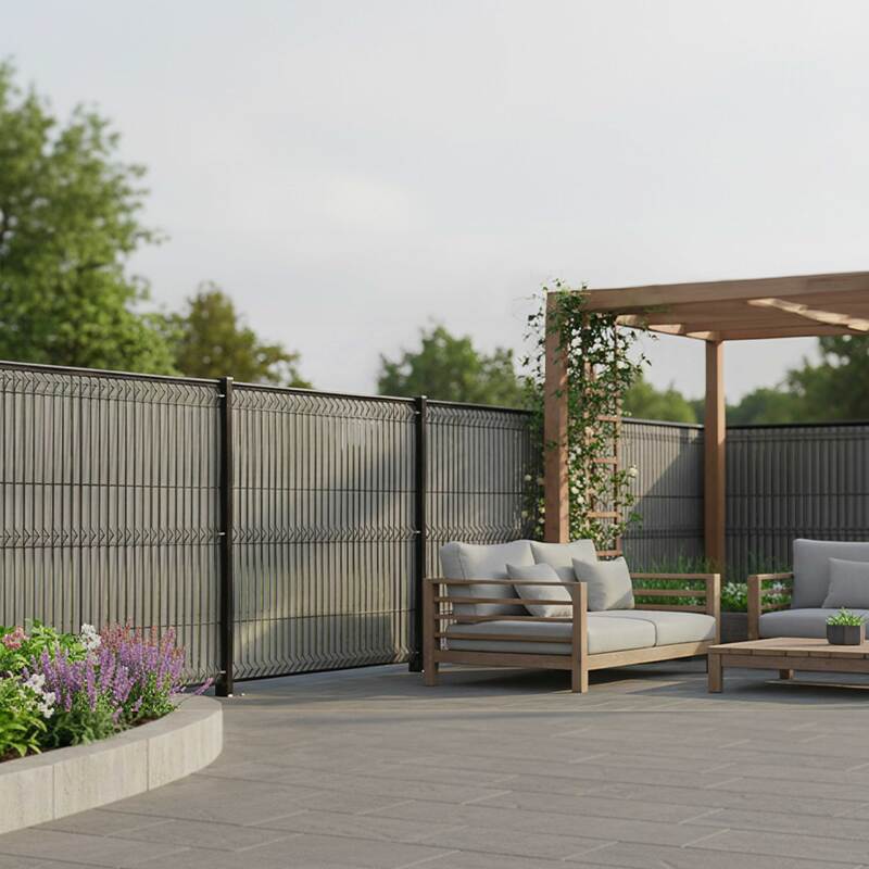 kit lames occultantes composite granitees grege hauteur 103cm pour maille 55mm