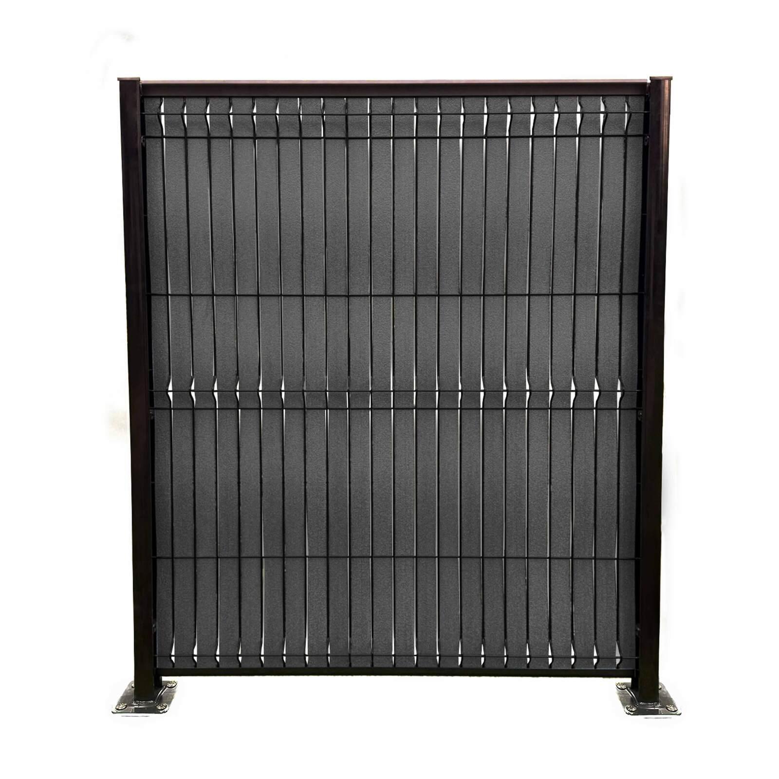 kit lames occultantes composite noir pour maille 55mm