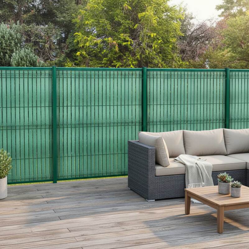 kit lames occultantes composite vert pour maille 55mm